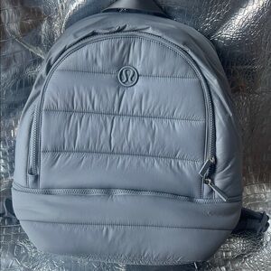 lululemon athletica Quilted Light Blue Backpack
